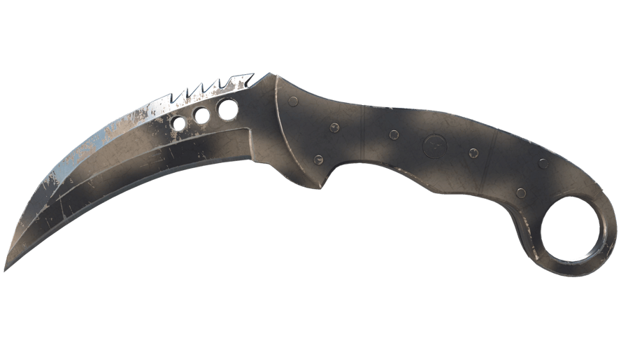 ★ Talon Knife | Scorched (Well-Worn)