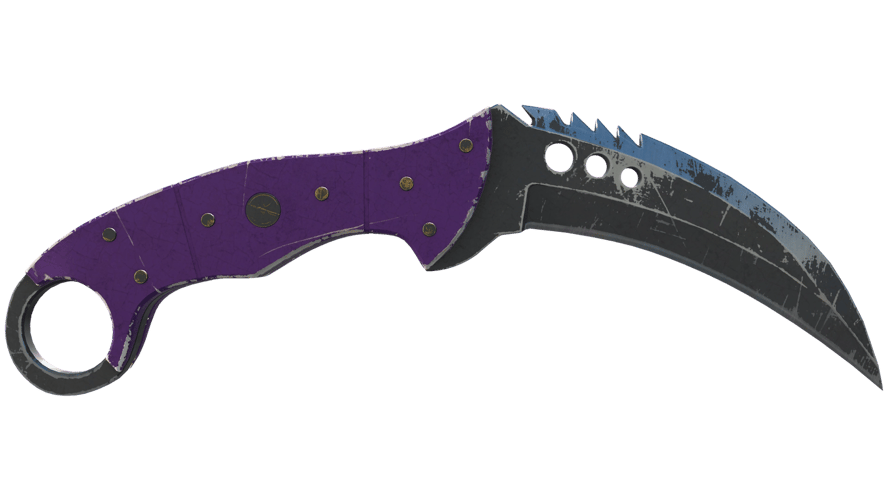 ★ Talon Knife | Ultraviolet (Battle-Scarred)