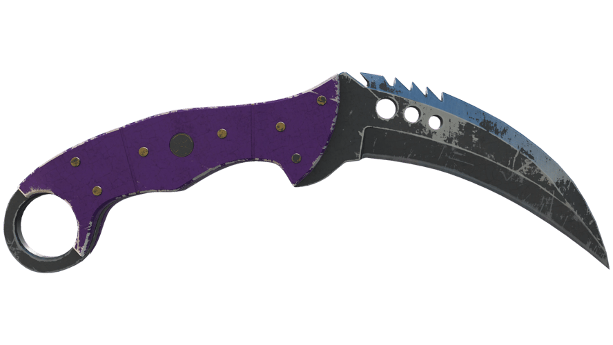 ★ Talon Knife | Ultraviolet (Battle-Scarred)