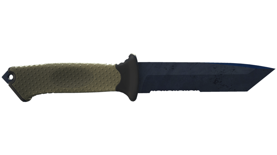 ★ Ursus Knife | Blue Steel (Battle-Scarred)