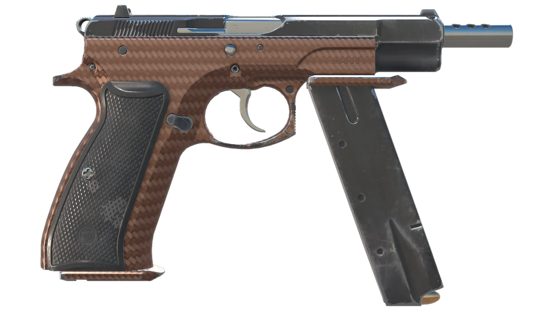 CZ75-Auto | Copper Fiber (Minimal Wear)