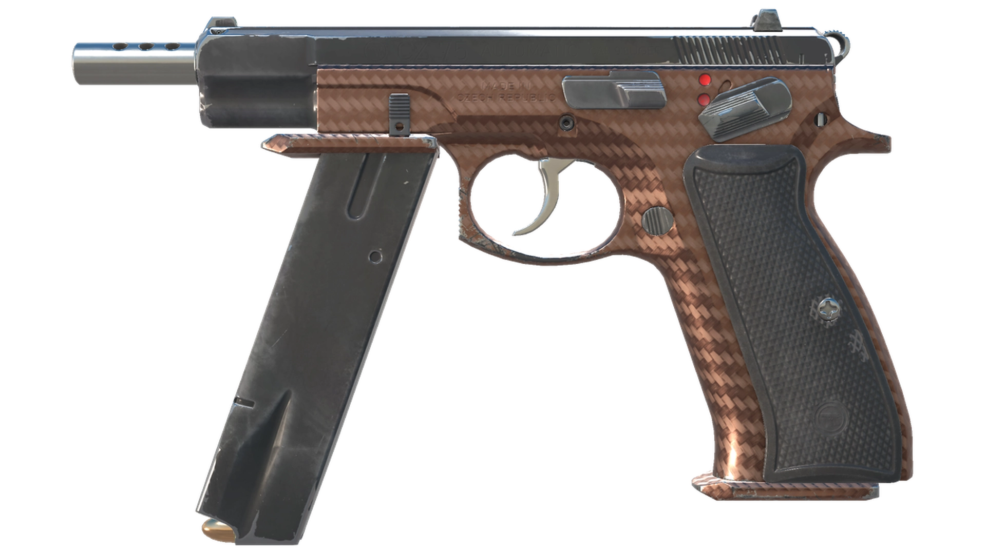 CZ75-Auto | Copper Fiber (Minimal Wear)