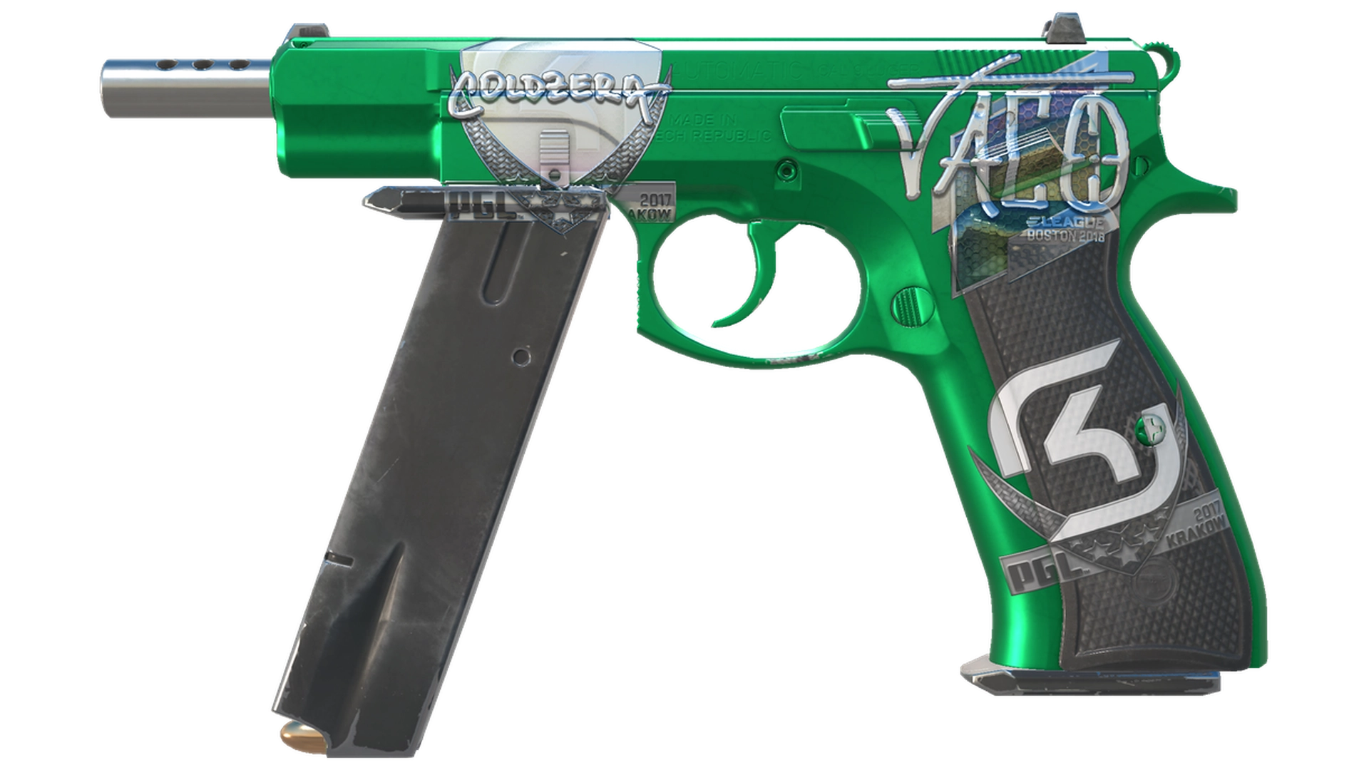 CZ75-Auto | Изумруд (Прямо с завода)