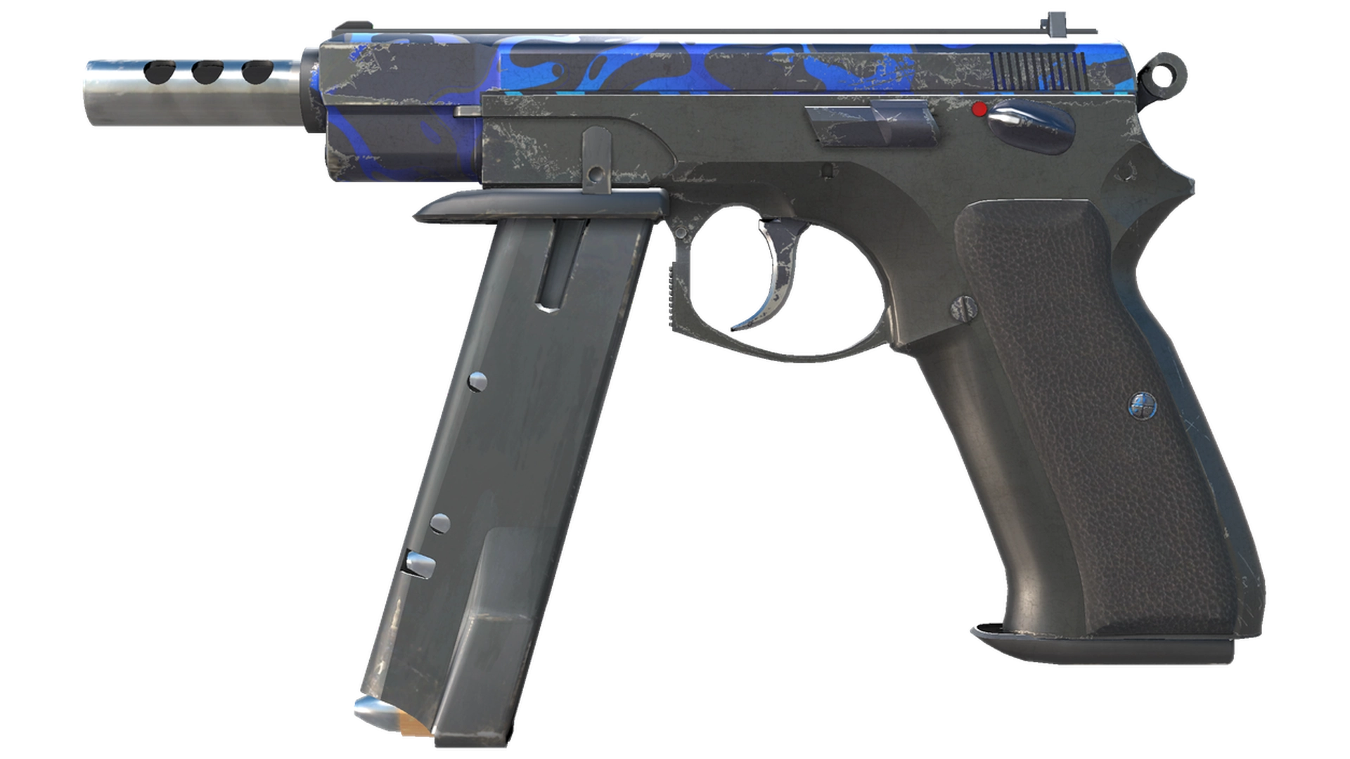 CZ75-Auto | Poison Dart (Well-Worn)