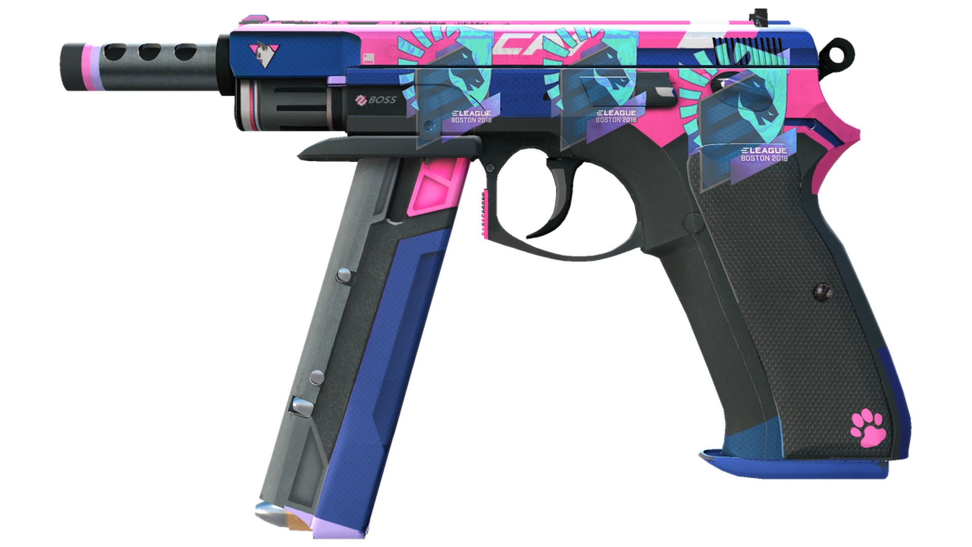 CZ75-Auto | Тактикотик (Немного поношенное)