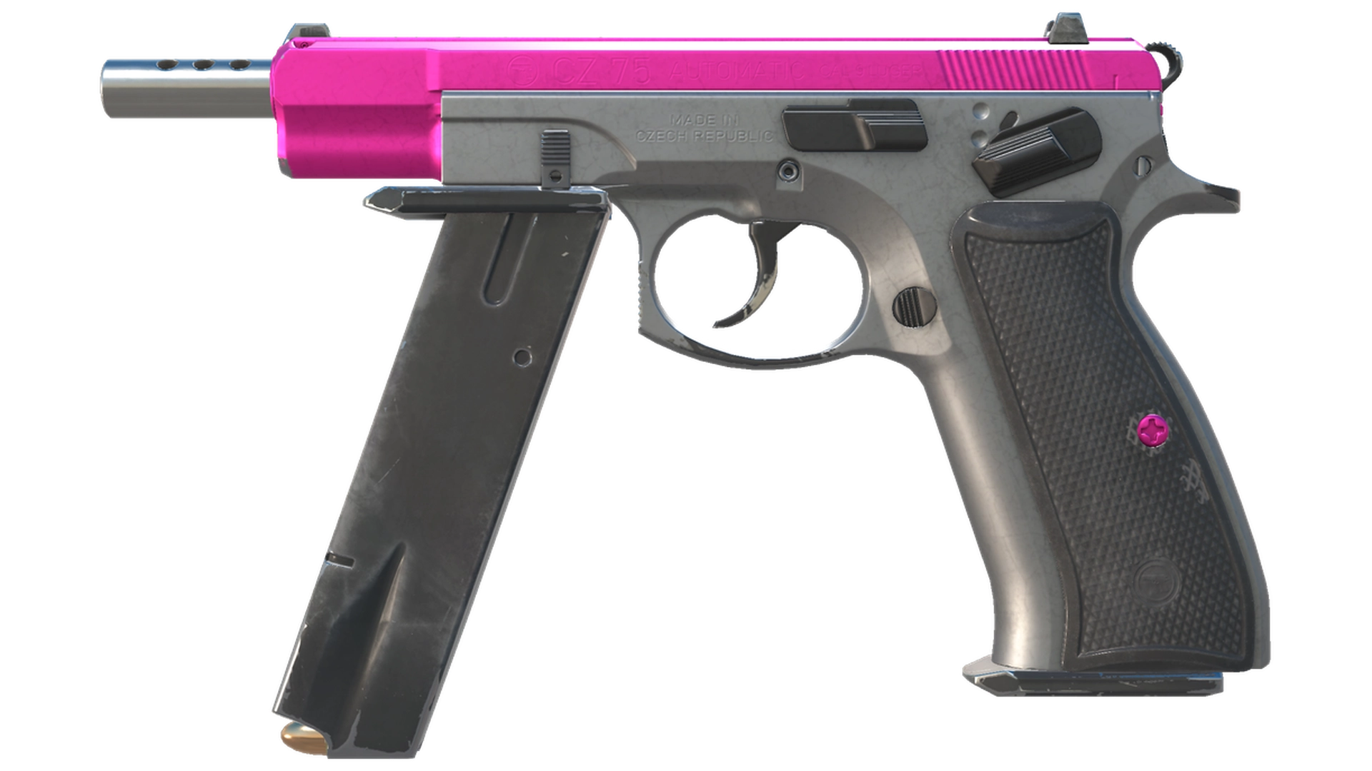 CZ75-Auto | The Fuschia Is Now (Minimal Wear)