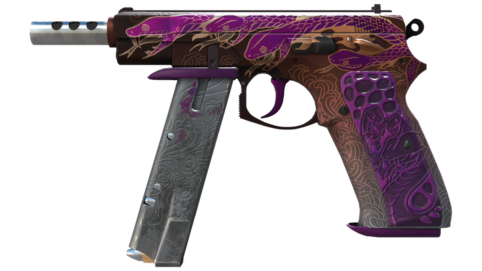 CZ75-Auto | Xiangliu (Well-Worn)