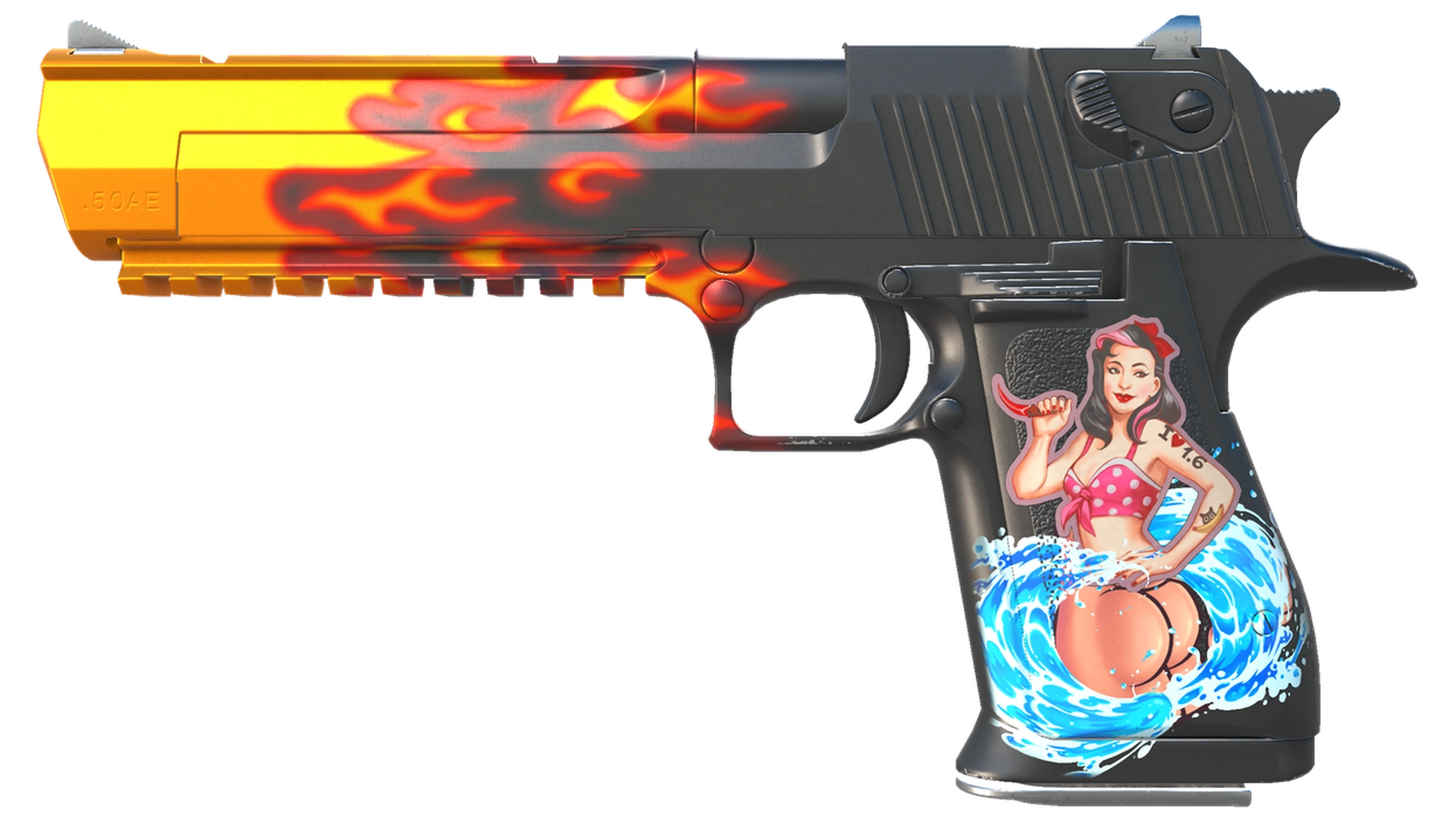 Desert Eagle | Пламя (Прямо с завода)
