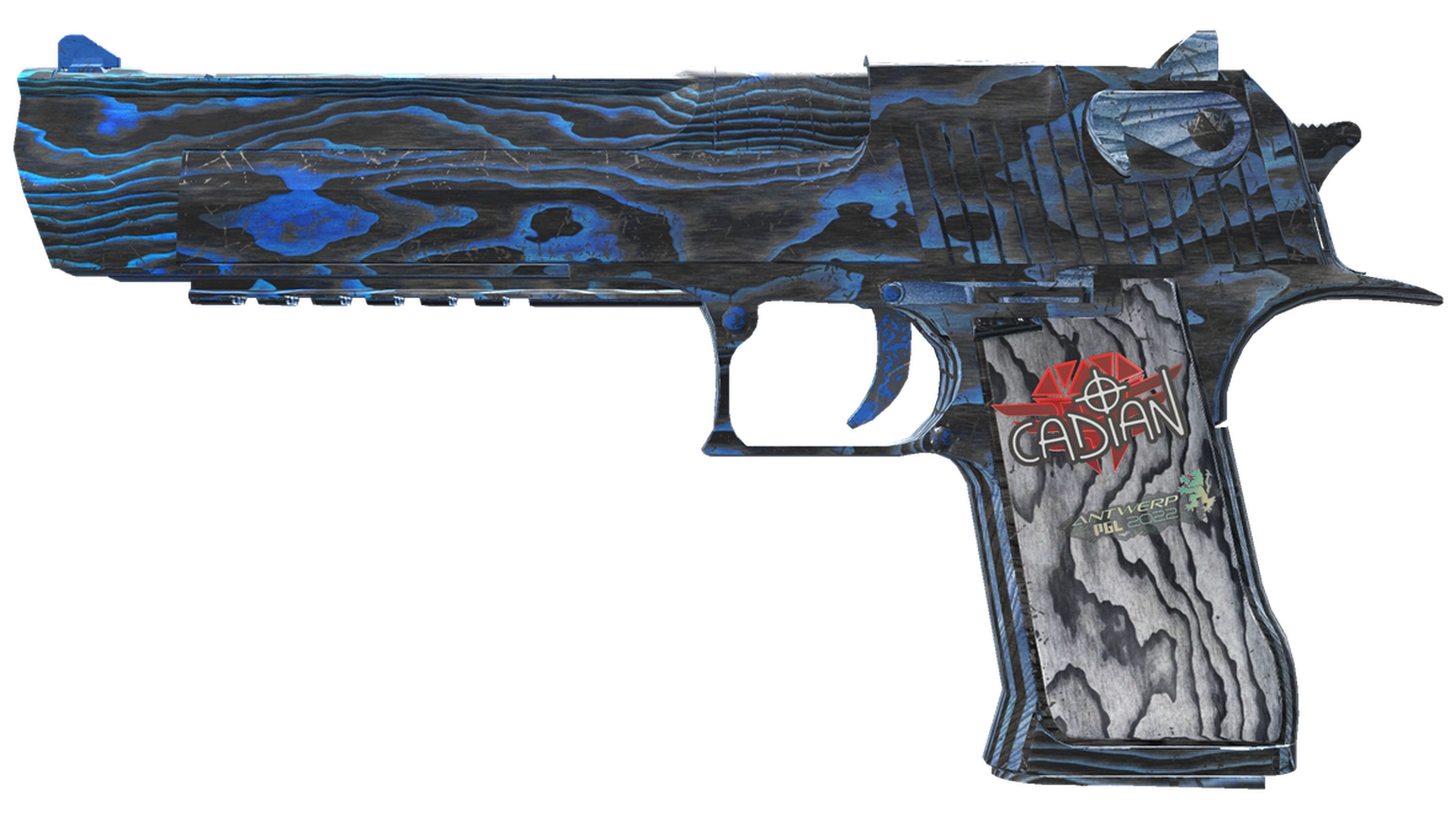Desert Eagle | Синяя фанера (Закалённое в боях)
