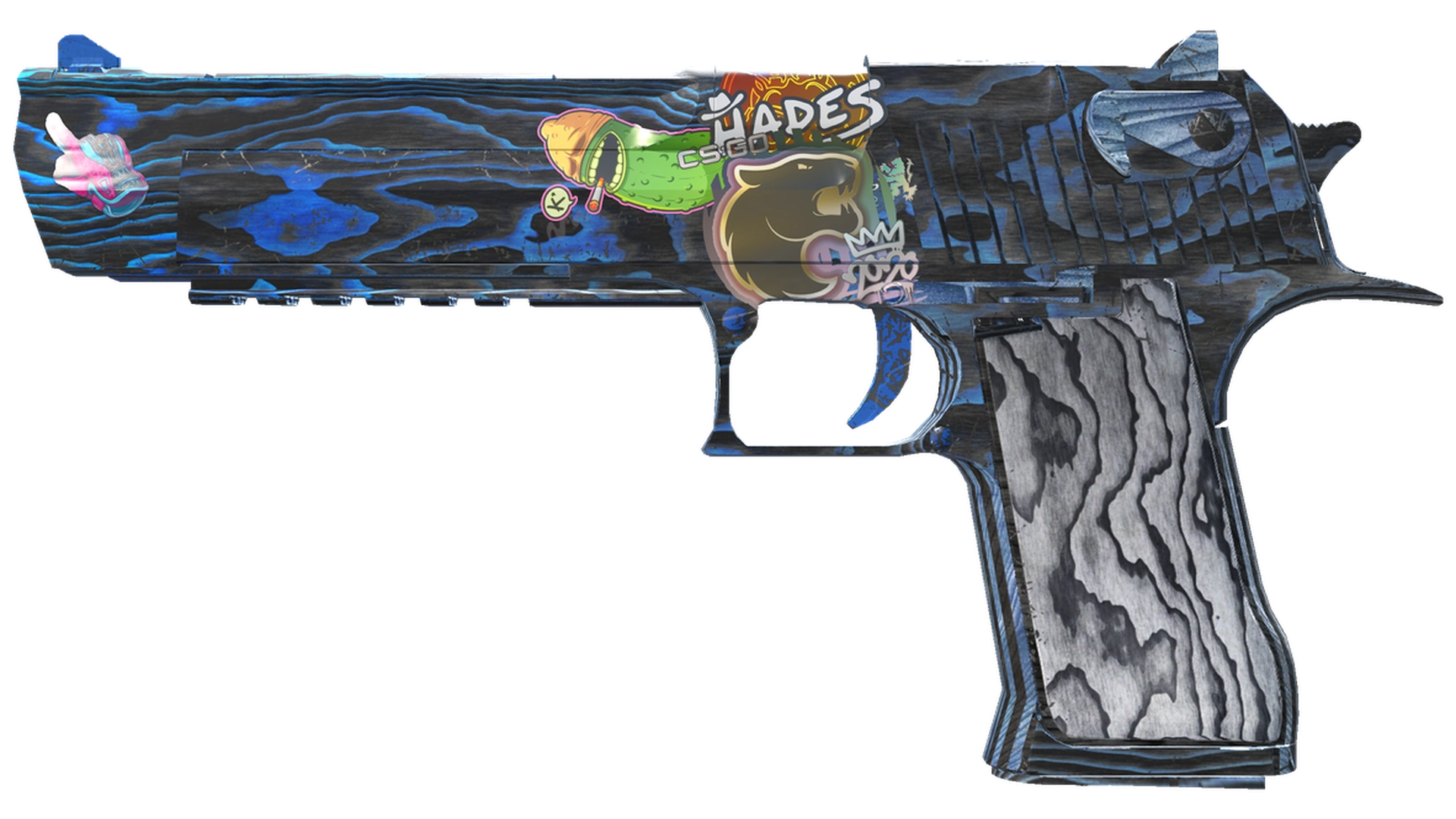 Desert Eagle | Синяя фанера (Поношенное)