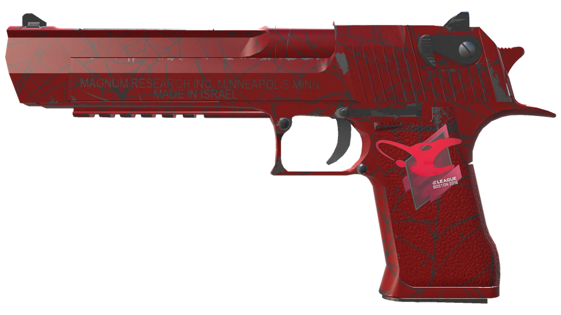 Desert Eagle | Crimson Web (Minimal Wear)