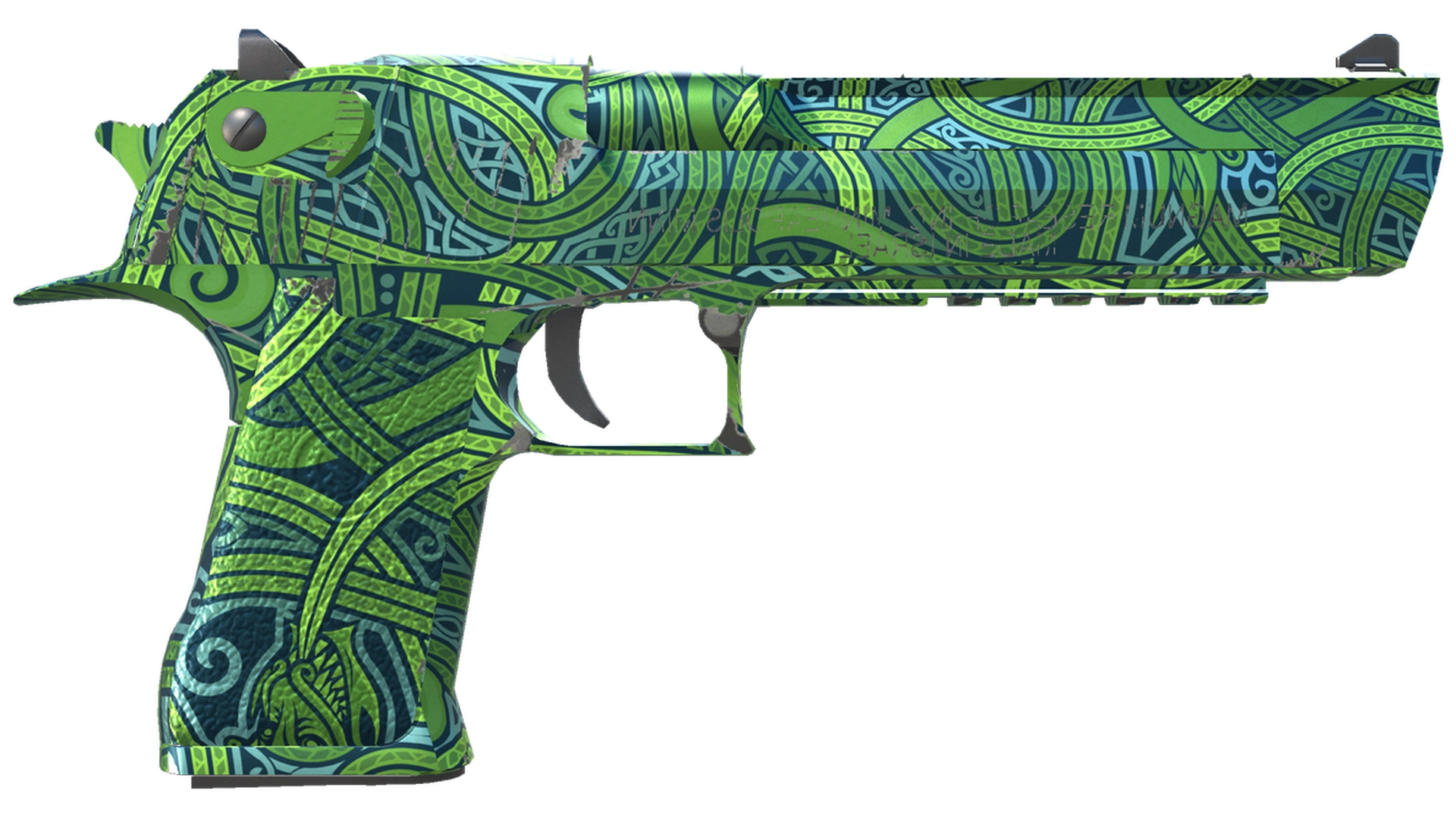 Desert Eagle | Изумрудный Ёрмунганд (Немного поношенное)