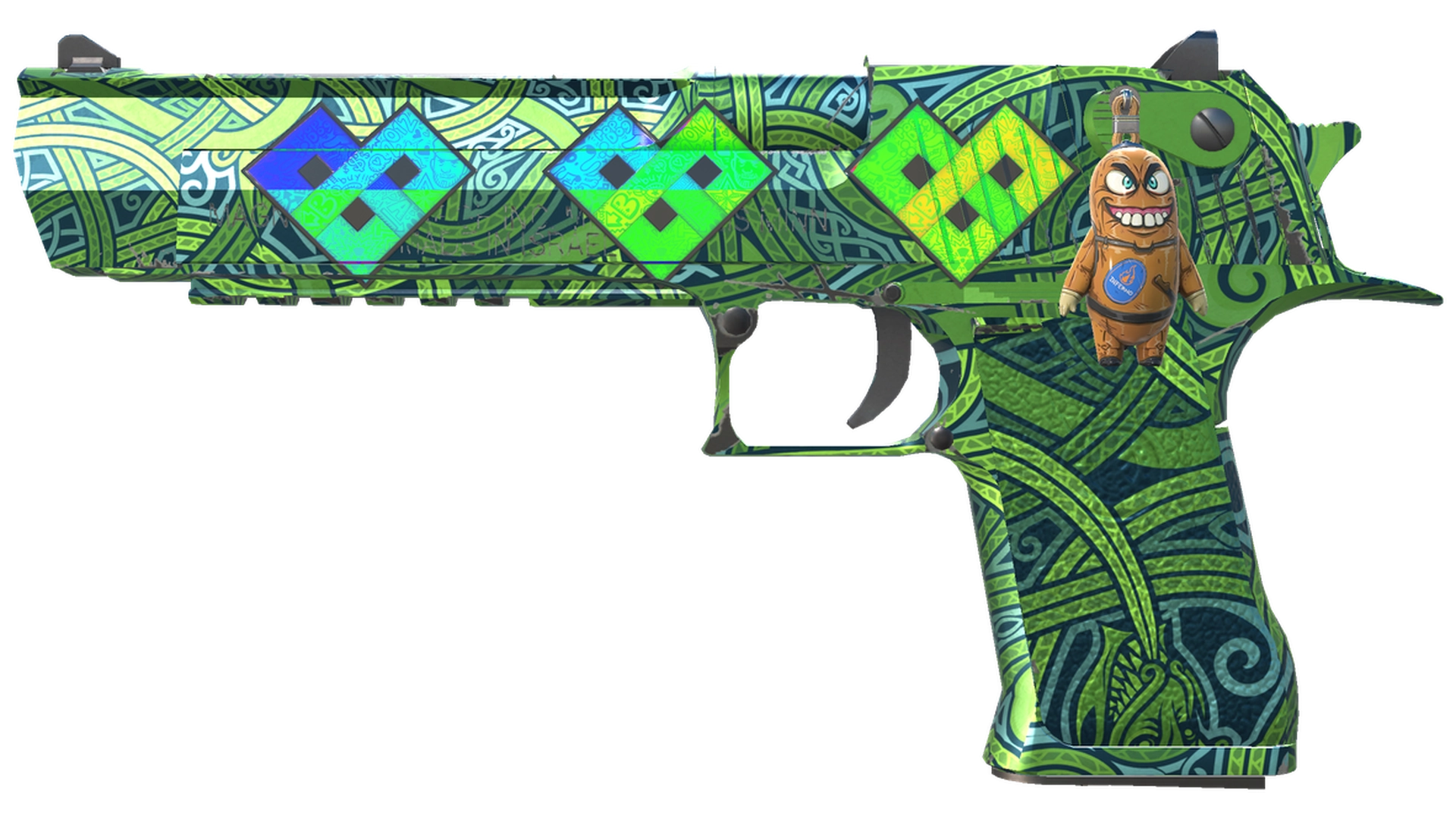 Desert Eagle | Изумрудный Ёрмунганд (Немного поношенное)