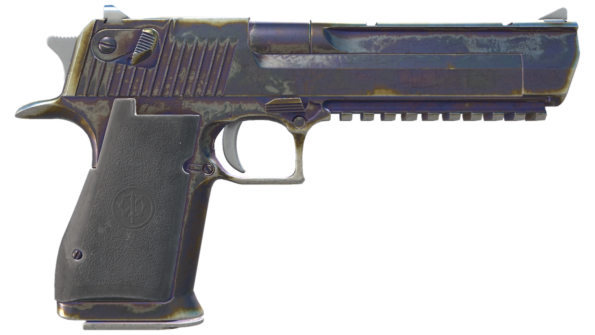 Desert Eagle | Heat Treated (Well-Worn)