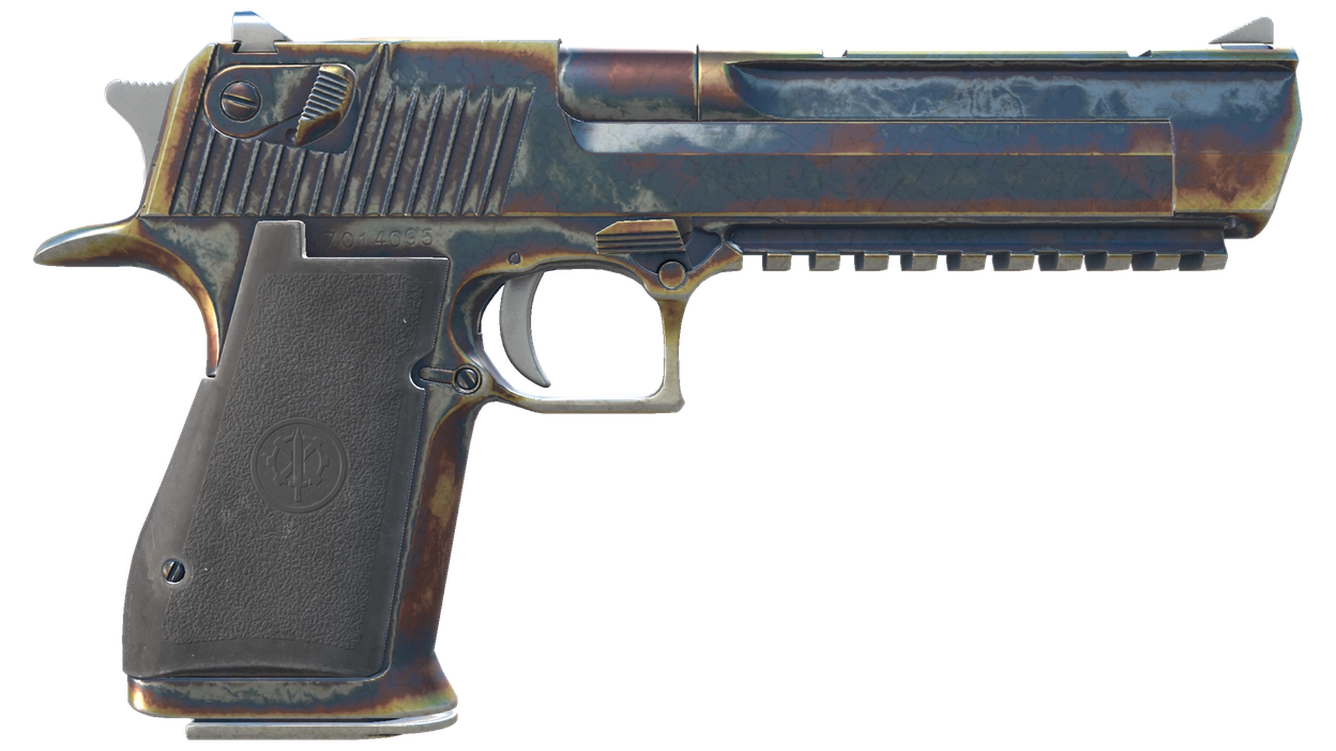 Desert Eagle | Heat Treated (Well-Worn)