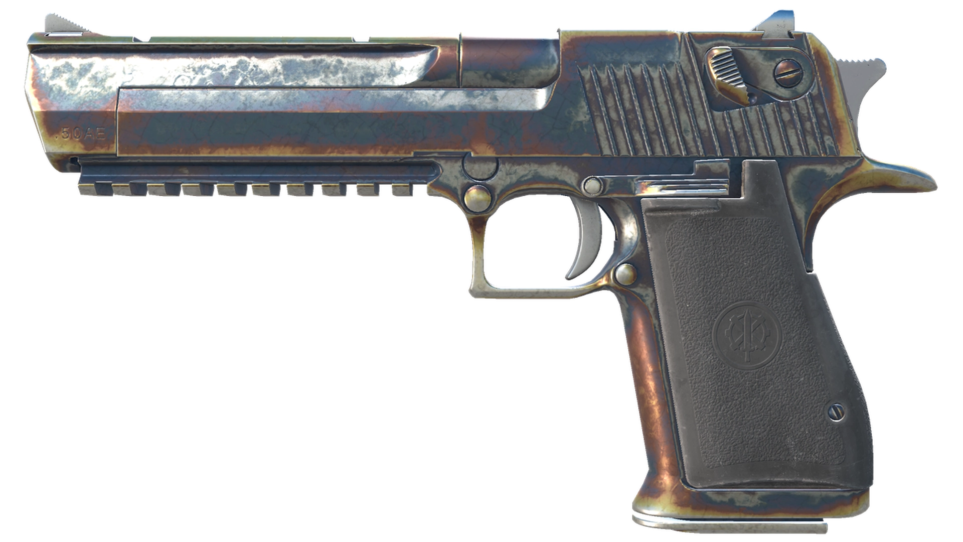 Desert Eagle | Heat Treated (Well-Worn)