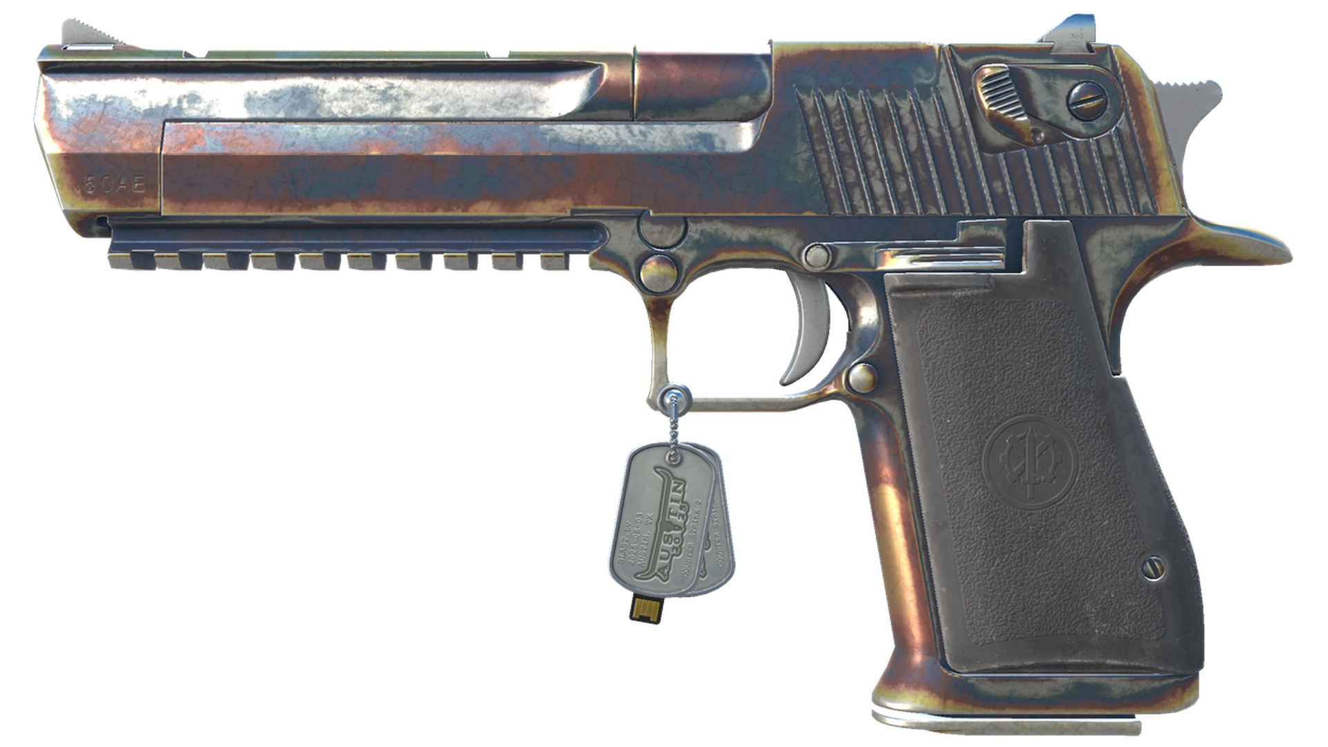 Desert Eagle | Термическая обработка (Поношенное)