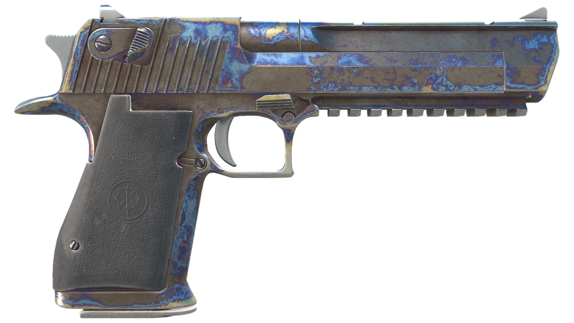 Desert Eagle | Heat Treated (Well-Worn)
