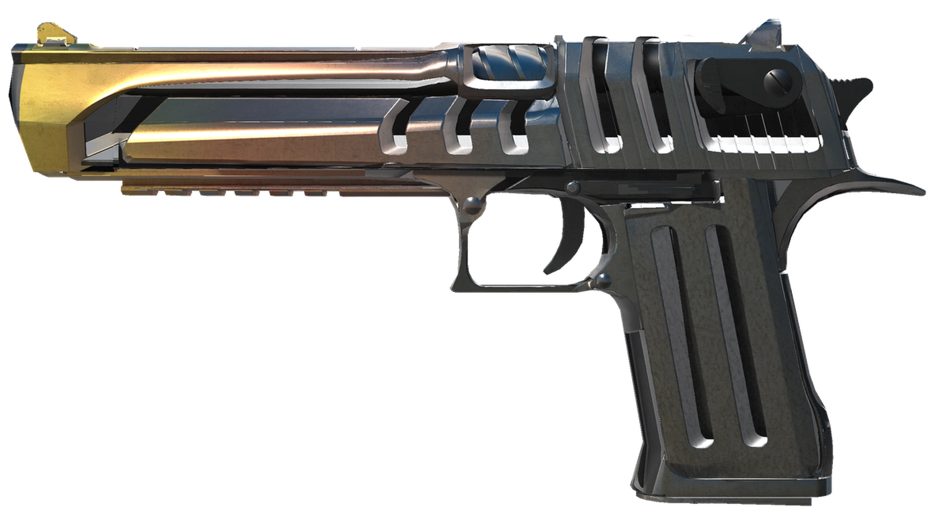 Desert Eagle | Light Rail (Battle-Scarred)