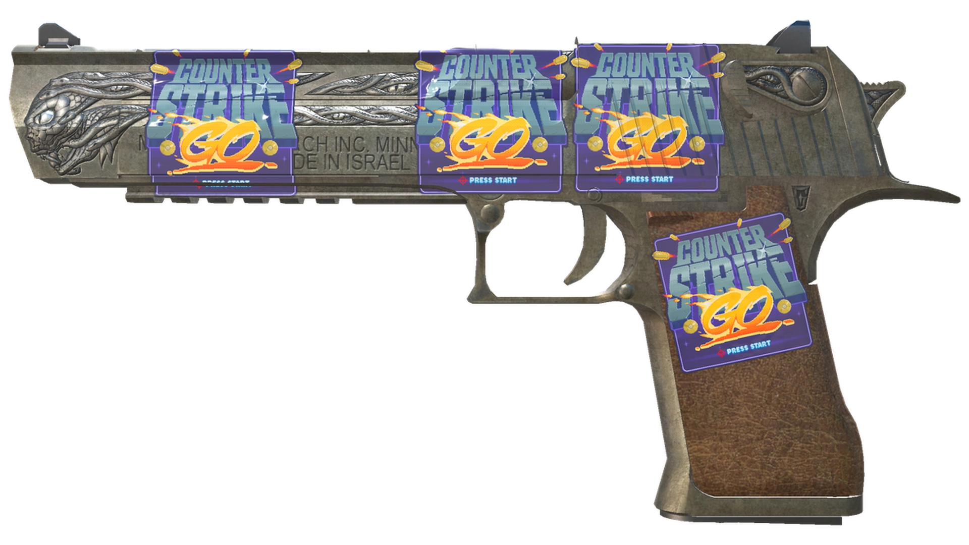 Desert Eagle | Naga (Battle-Scarred)