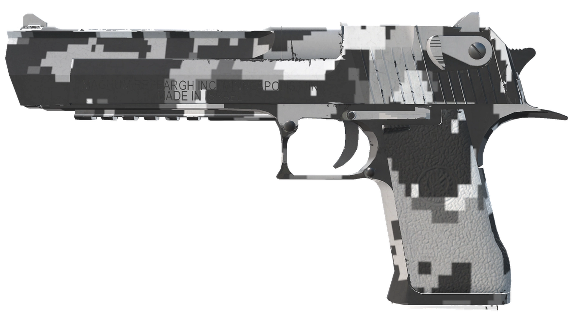 Desert Eagle | Пиксельный камуфляж «Город» (Немного поношенное)