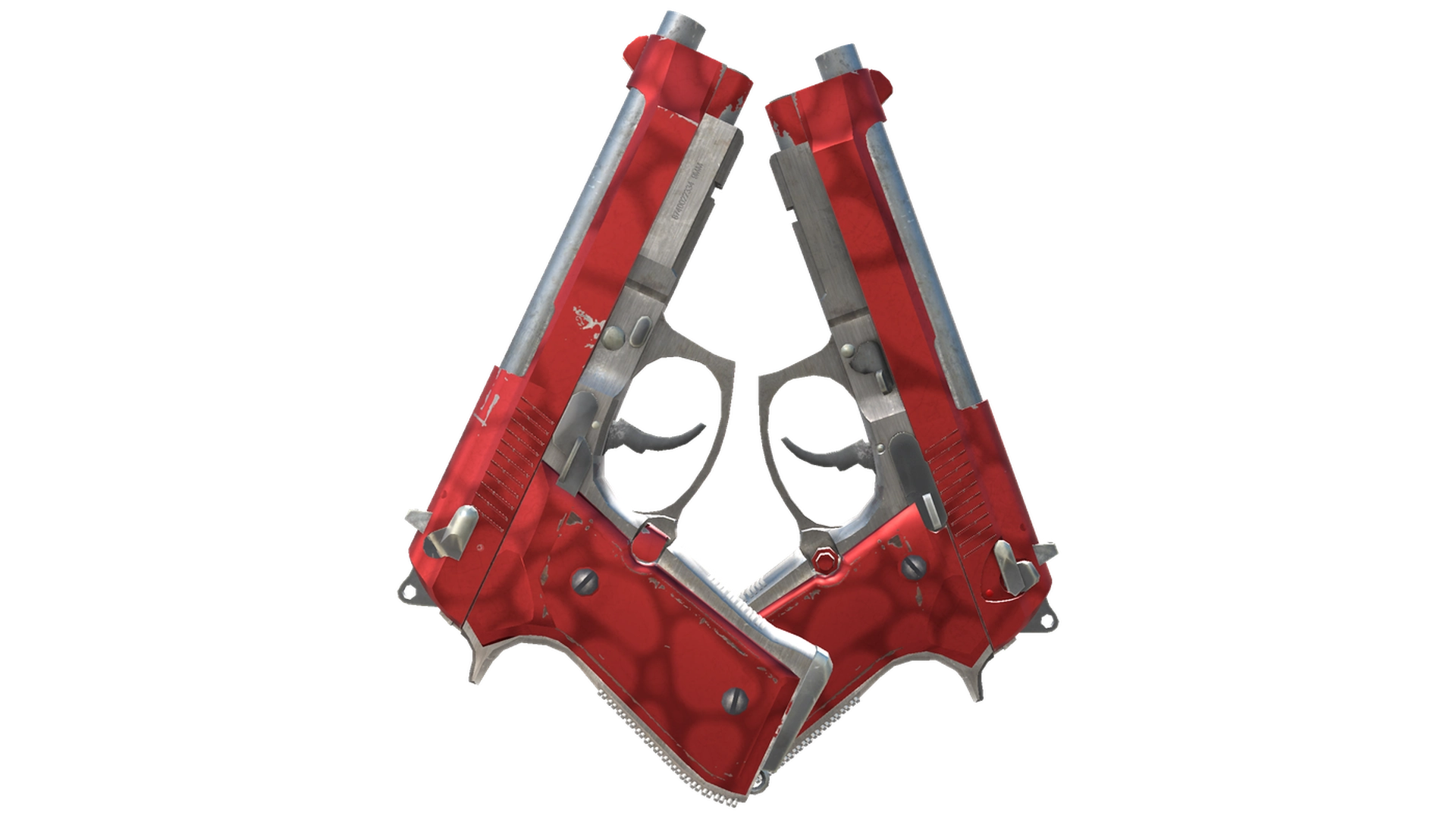Dual Berettas | Hemoglobin (Field-Tested)