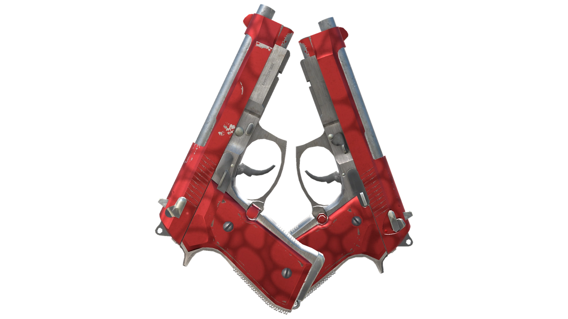 Dual Berettas | Hemoglobin (Field-Tested)