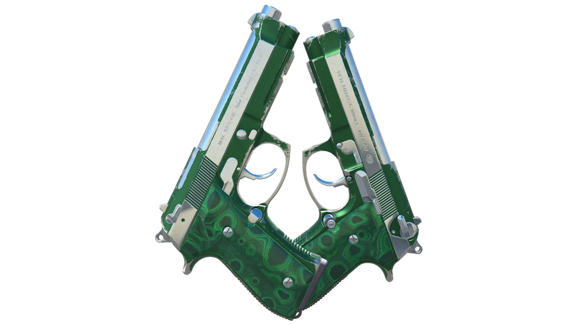 Polished Malachite image