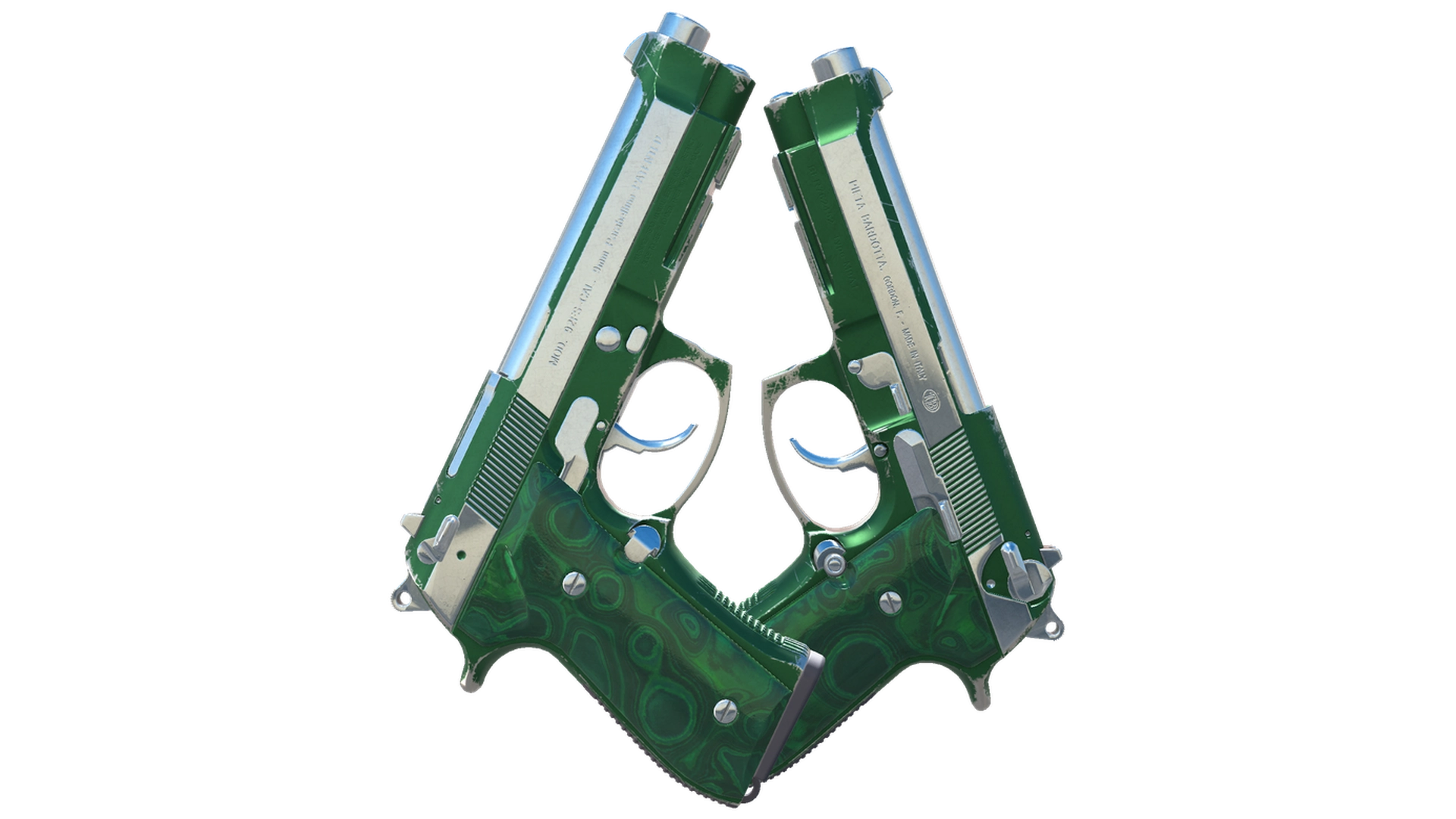 Polished Malachite image
