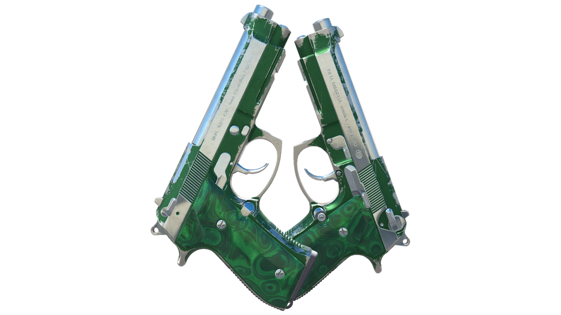 Polished Malachite image