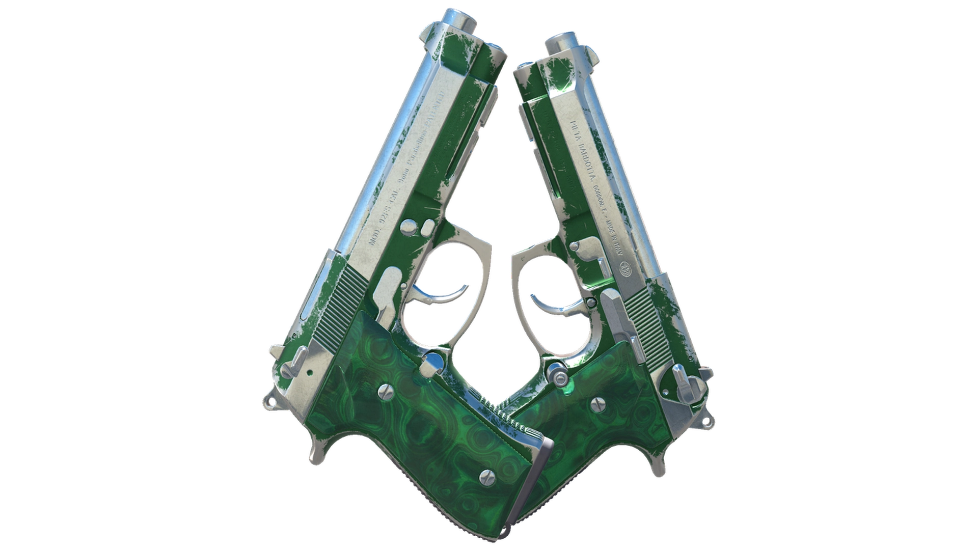 Polished Malachite image