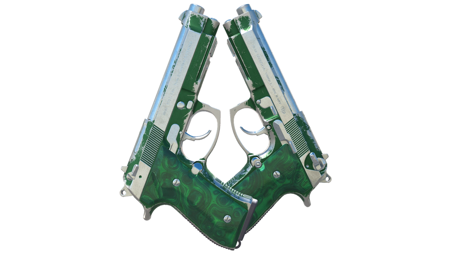 Polished Malachite image