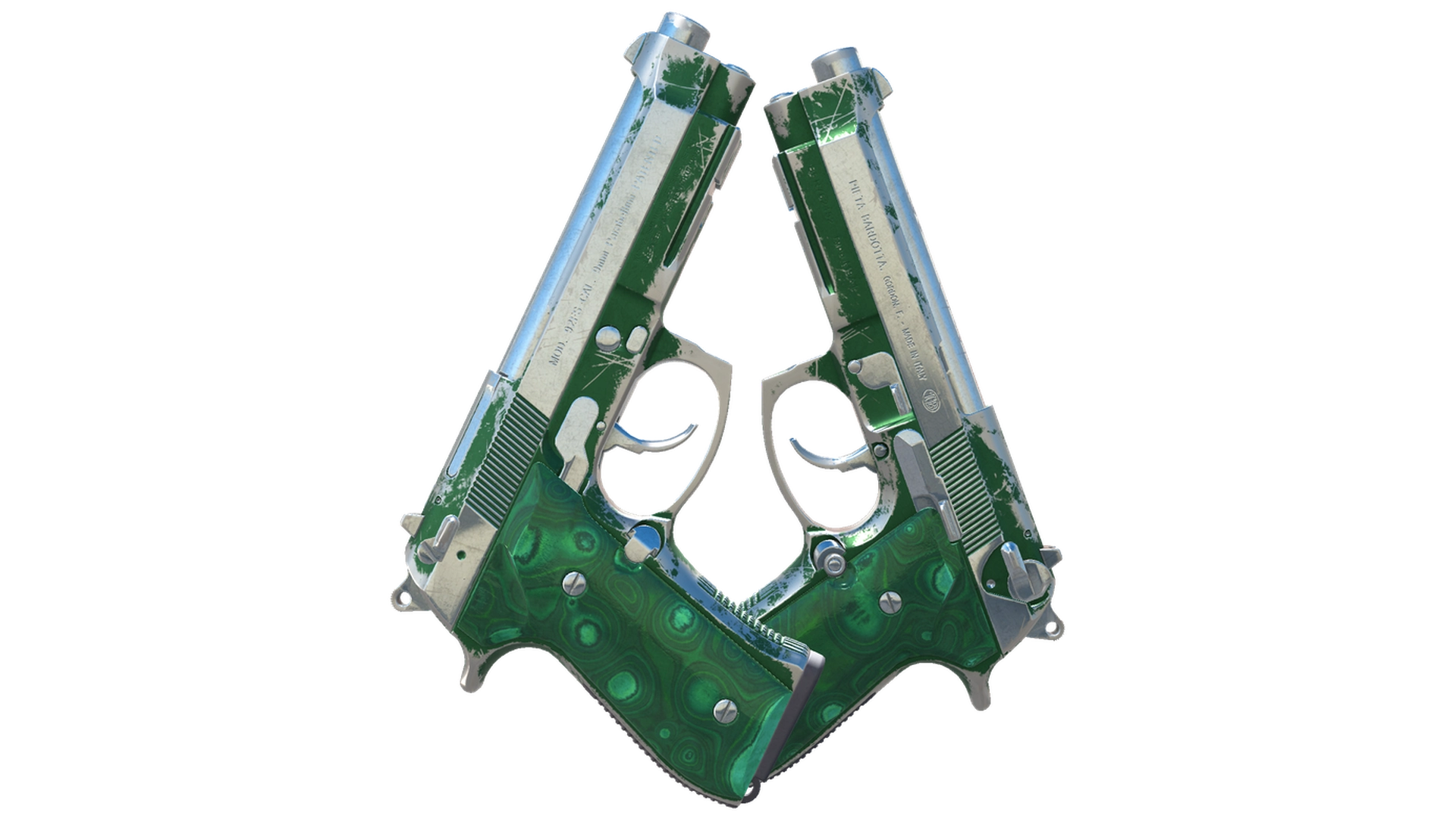 Polished Malachite image