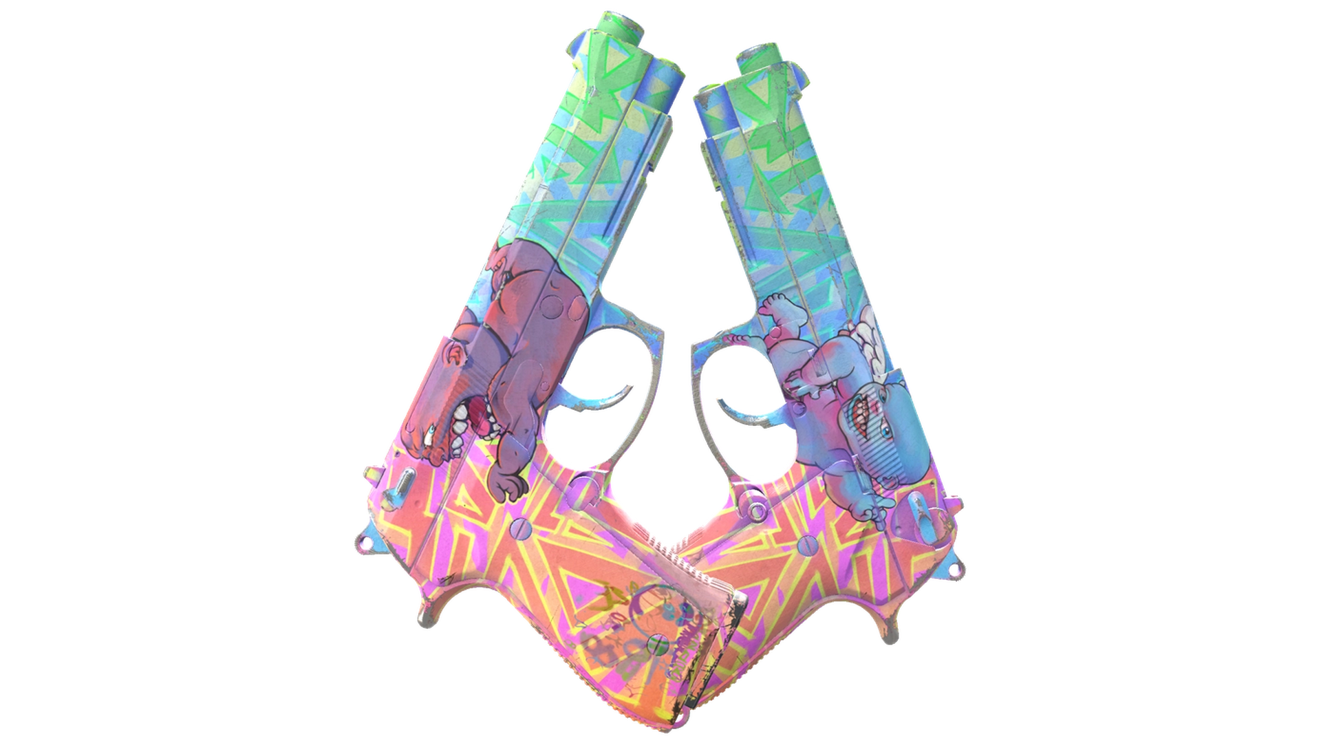 Dual Berettas | Sweet Little Angels (Field-Tested)