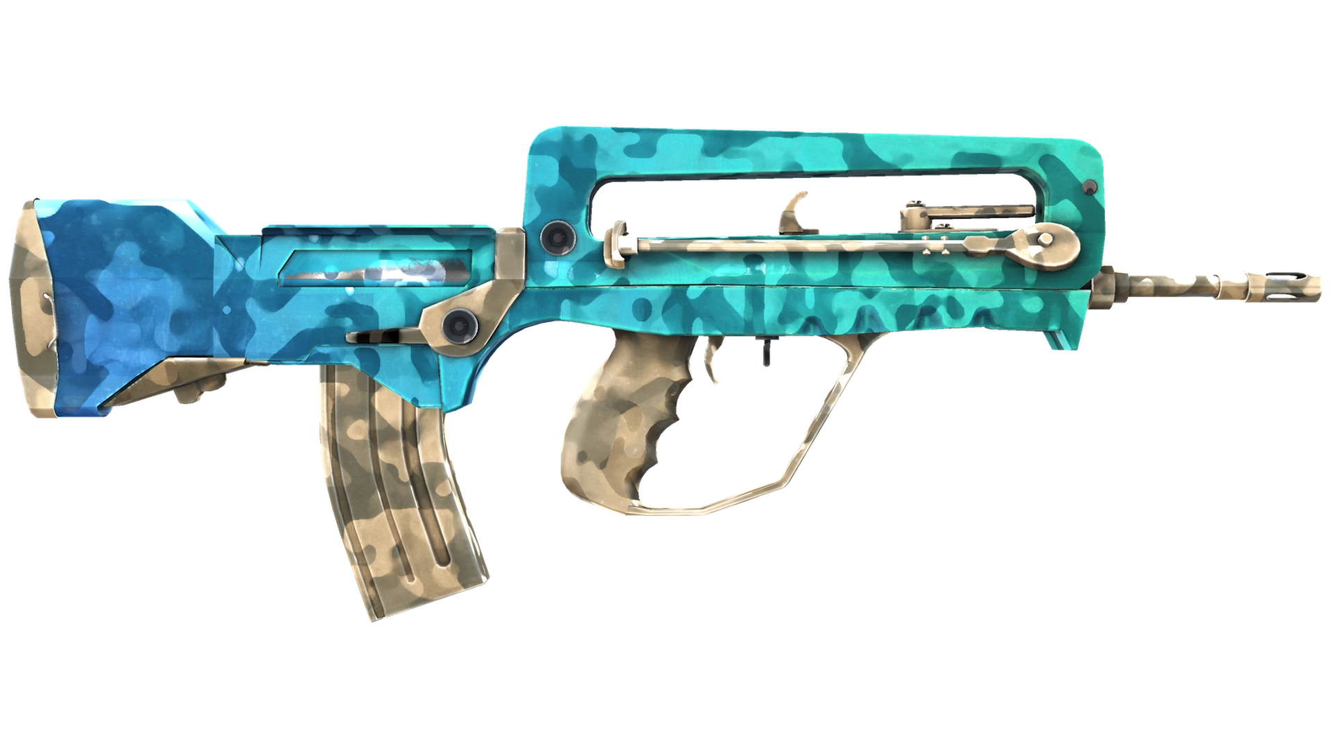 FAMAS | Waters of Nephthys (Прямо с завода)