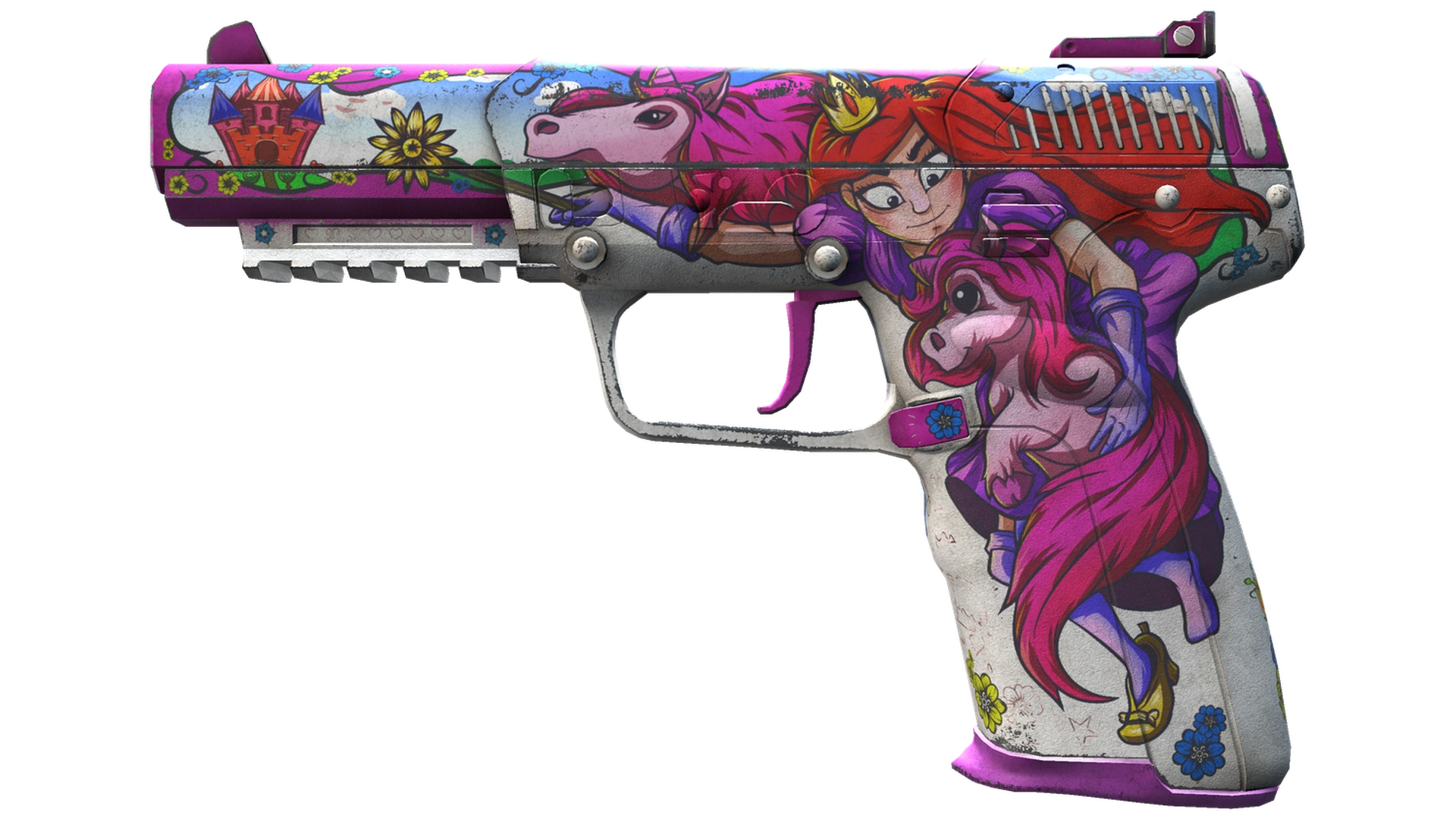 Five-SeveN | Fairy Tale (Battle-Scarred)