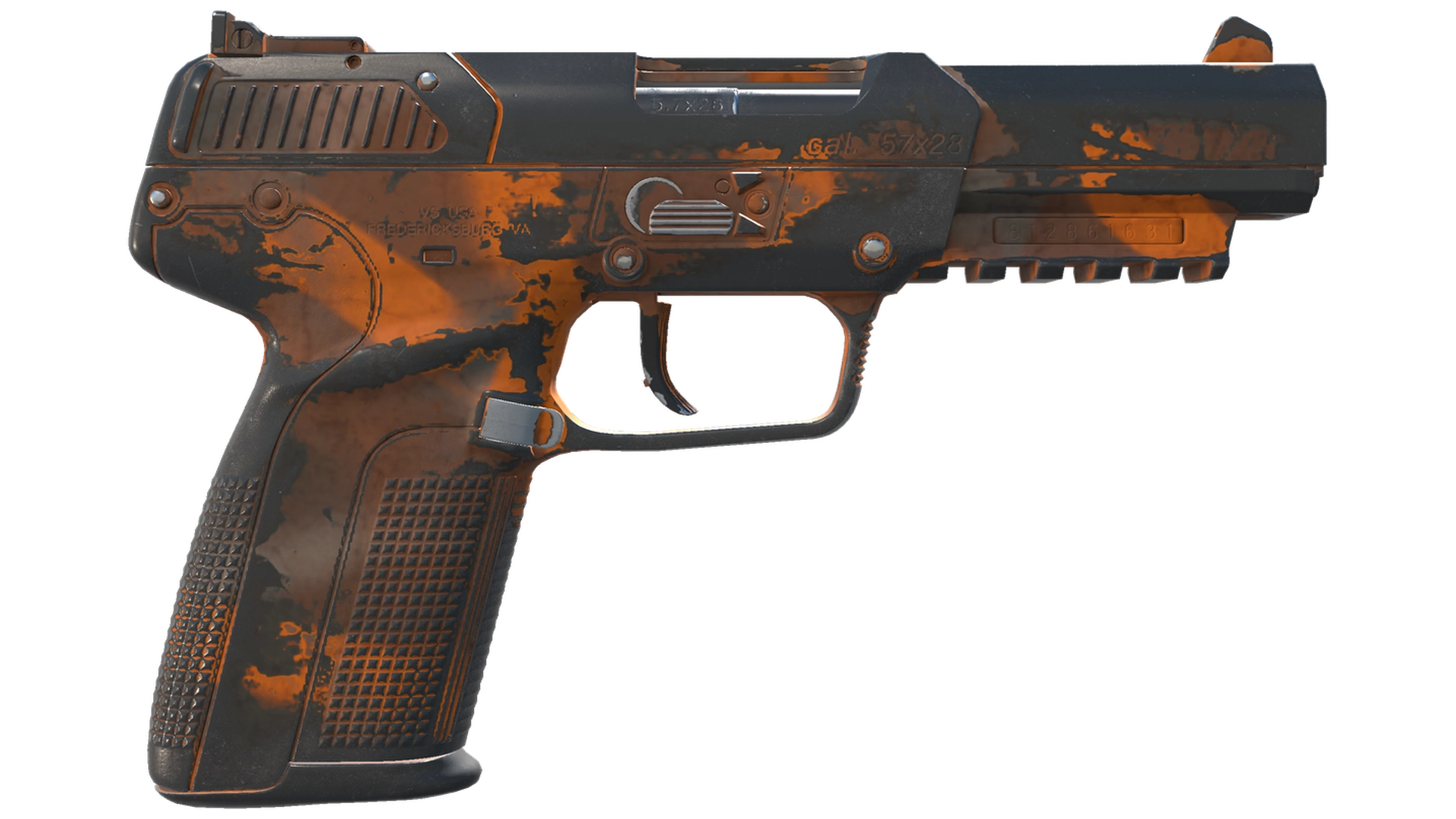 Five-SeveN | Orange Peel (Battle-Scarred)