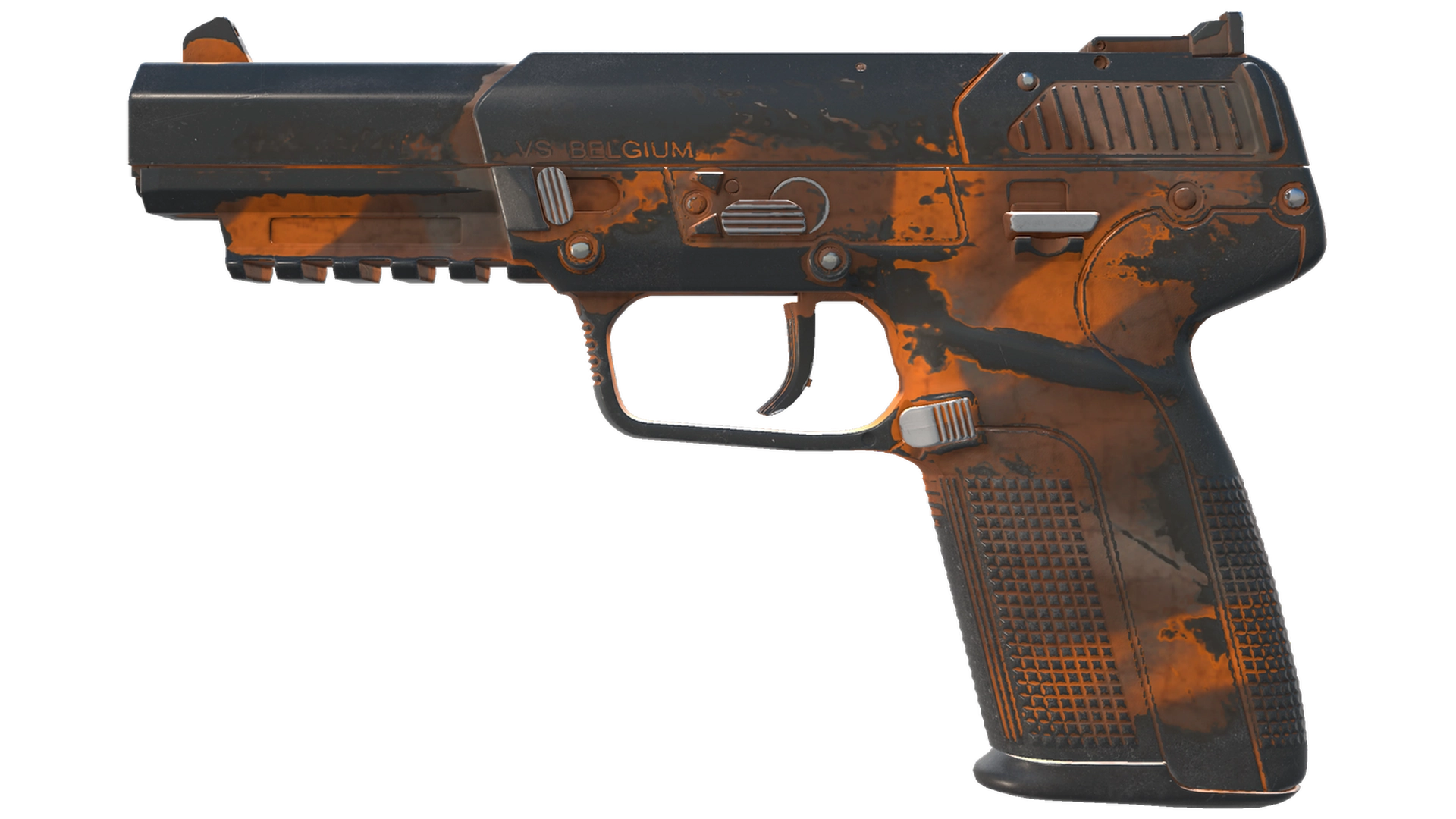 Five-SeveN | Orange Peel (Battle-Scarred)