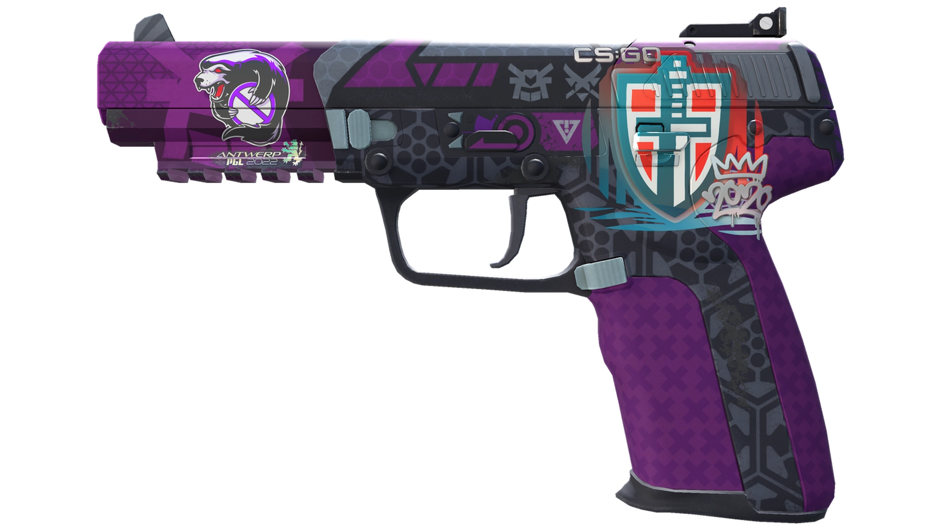 Five-SeveN | Неистовый даймё (Немного поношенное)