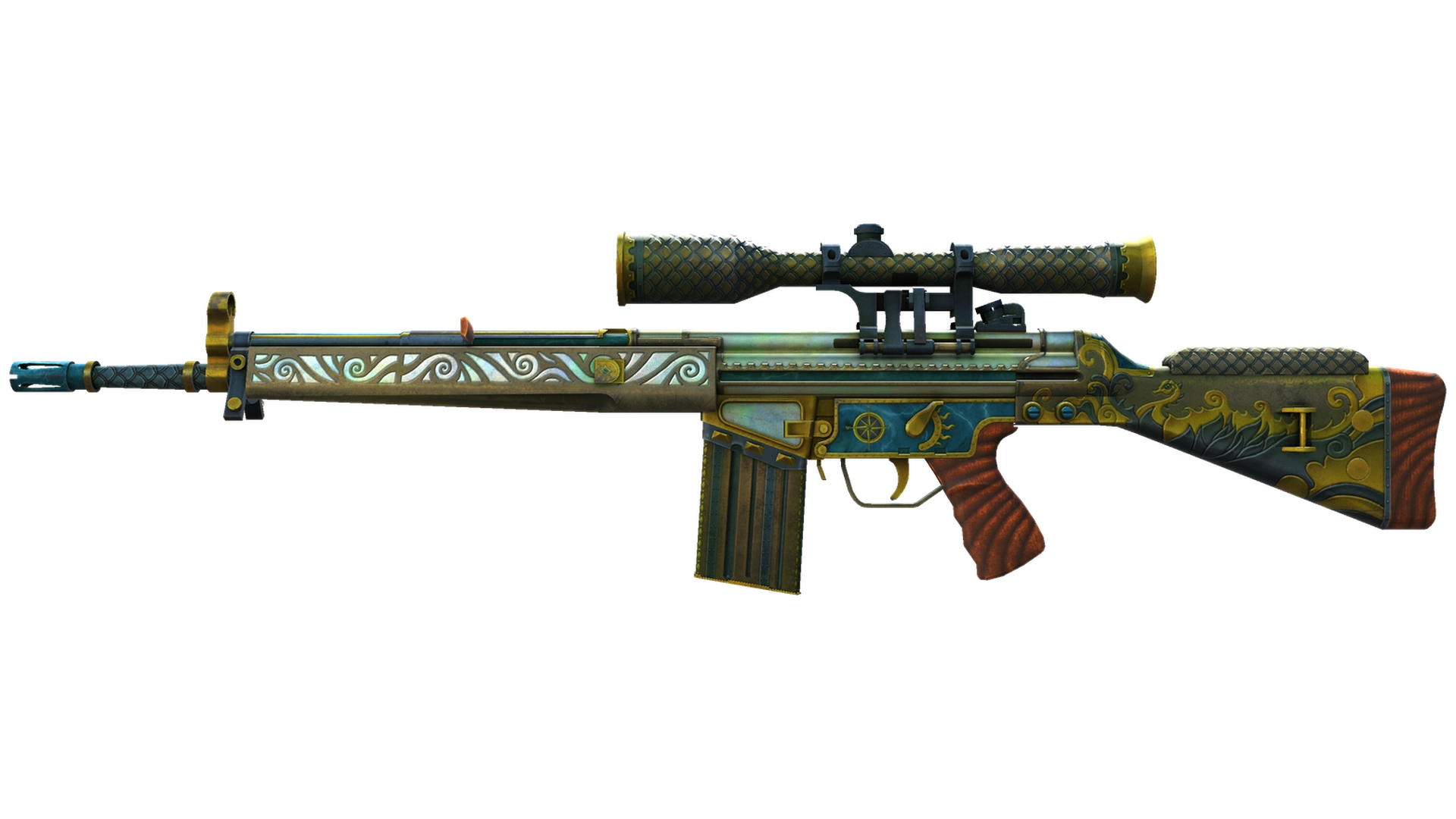 G3SG1 | High Seas (Battle-Scarred)
