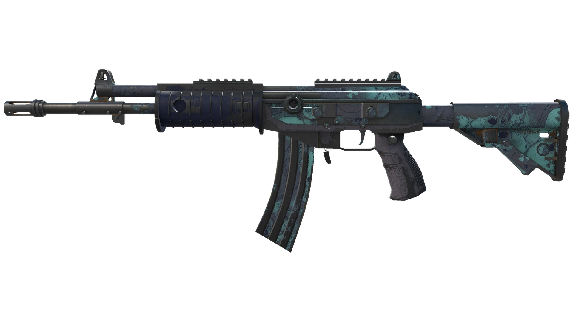 Galil AR | Cold Fusion (Battle-Scarred)