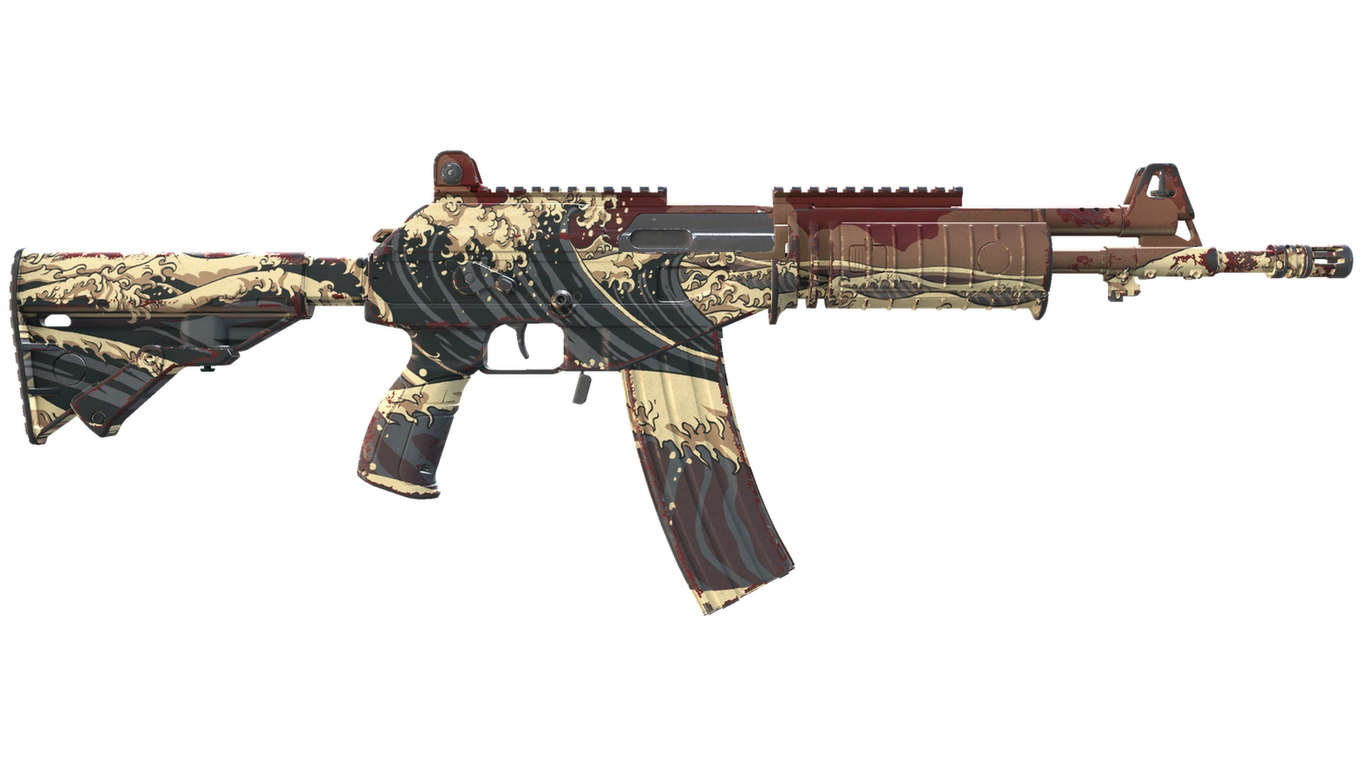 Galil AR | Crimson Tsunami (Minimal Wear)