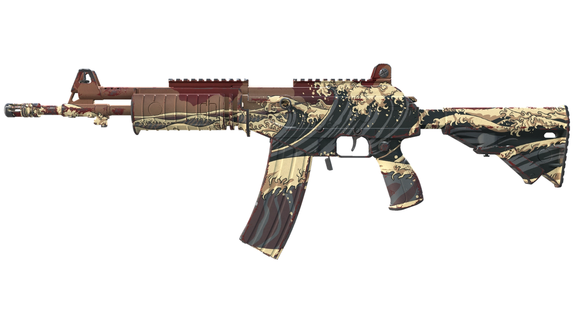 Galil AR | Crimson Tsunami (Minimal Wear)