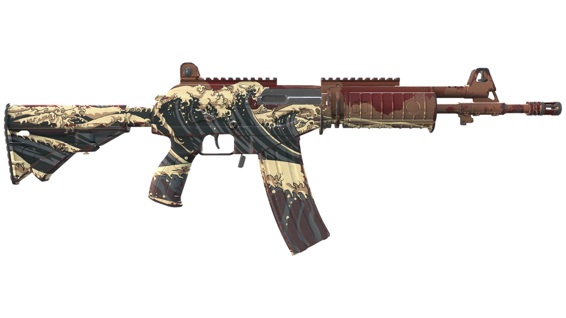 Galil AR | Crimson Tsunami (Minimal Wear)