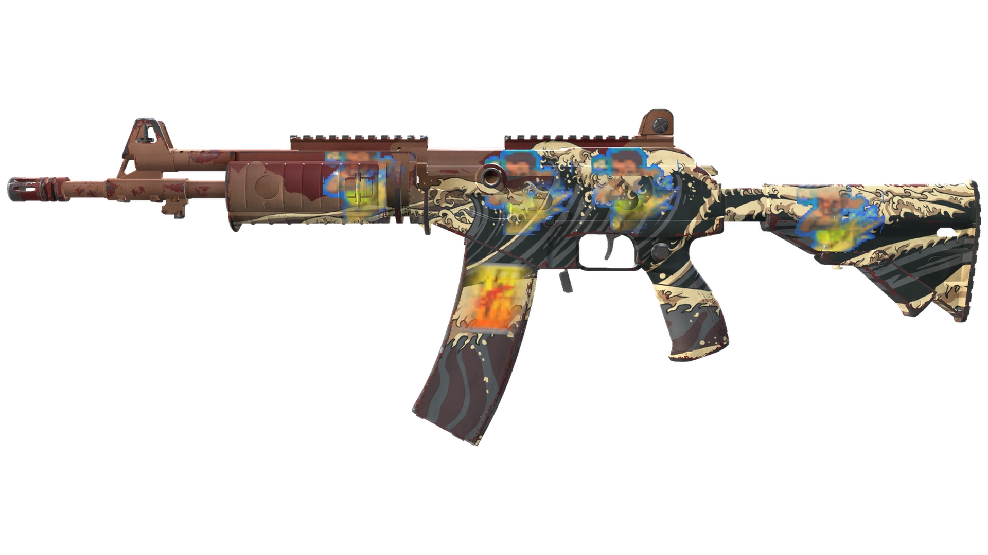 Galil AR | Crimson Tsunami (Minimal Wear)
