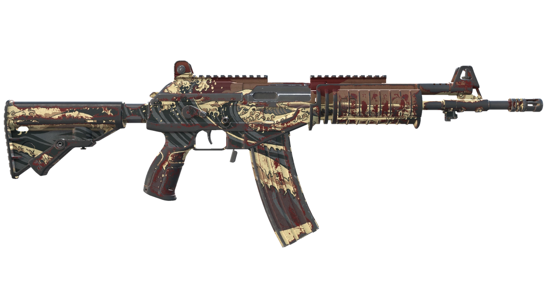 Galil AR | Crimson Tsunami (Well-Worn)