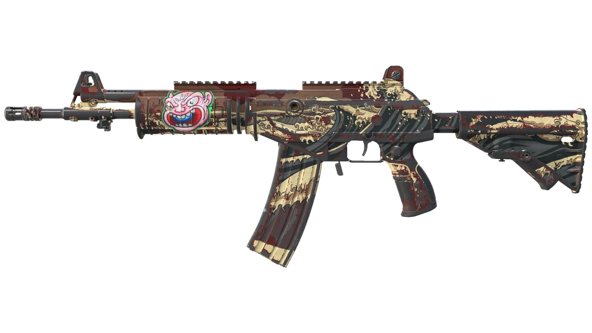 Galil AR | Crimson Tsunami (Well-Worn)