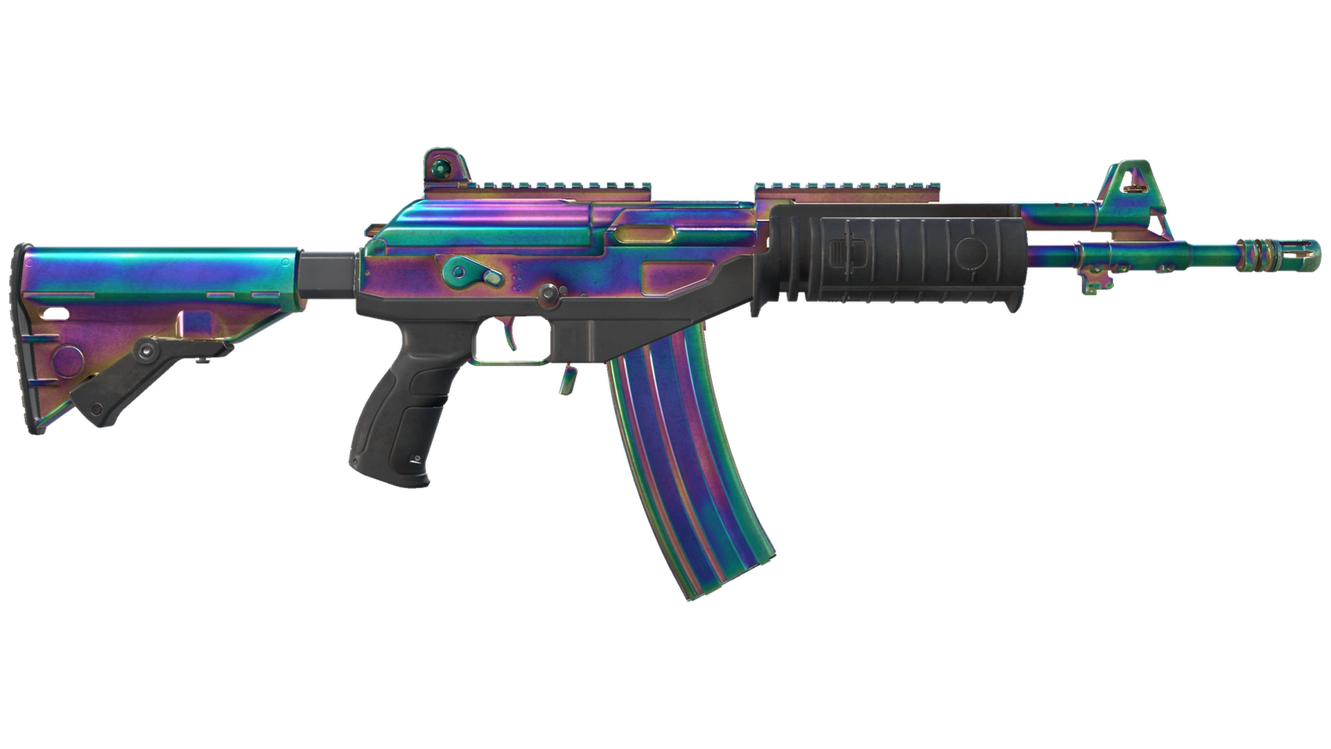 Galil AR | Rainbow Spoon (Battle-Scarred)