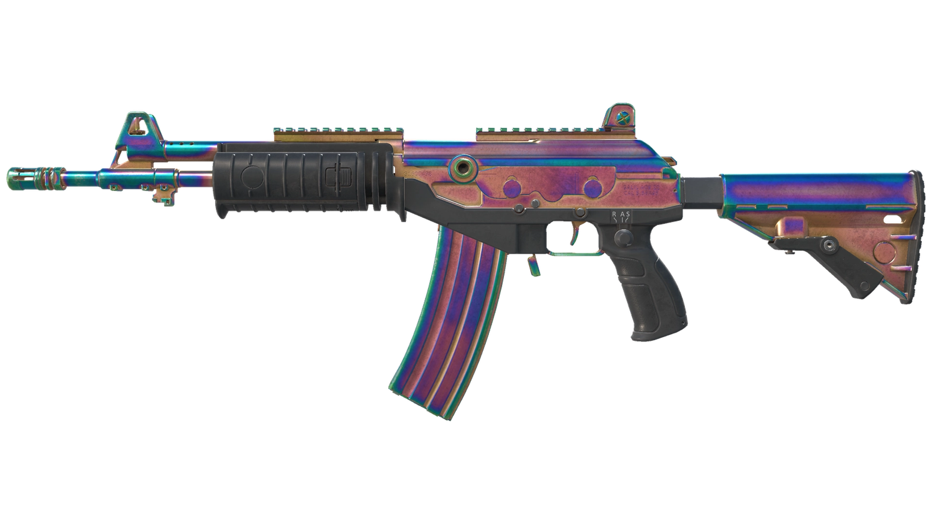 Galil AR | Rainbow Spoon (Battle-Scarred)