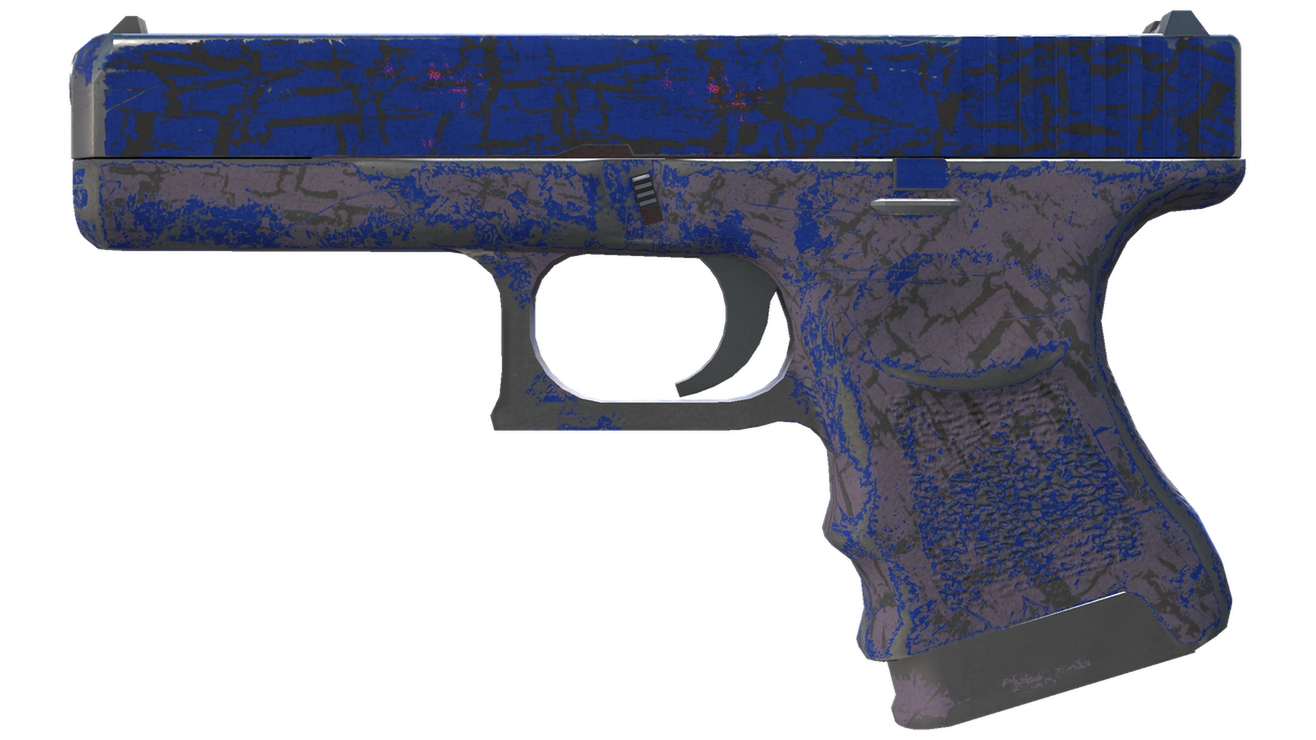 Glock-18 | Blue Fissure (Battle-Scarred)